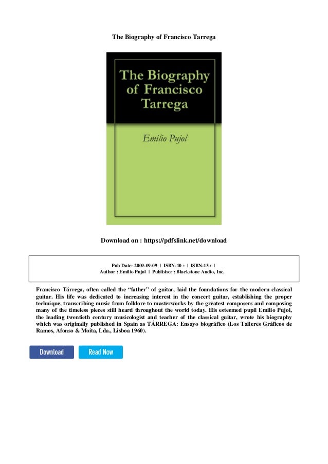 francisco tarrega biography